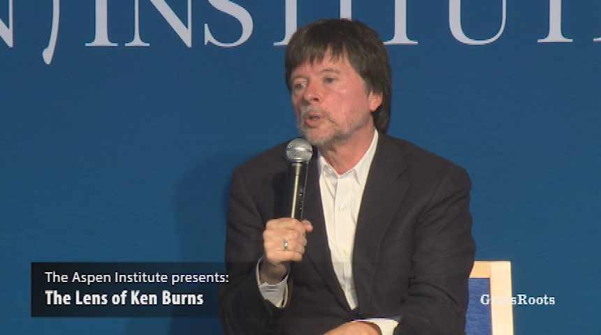 The Aspen Institute presents: "The Lens of Ken Burns" with Ken Burns and Walter Isaacson