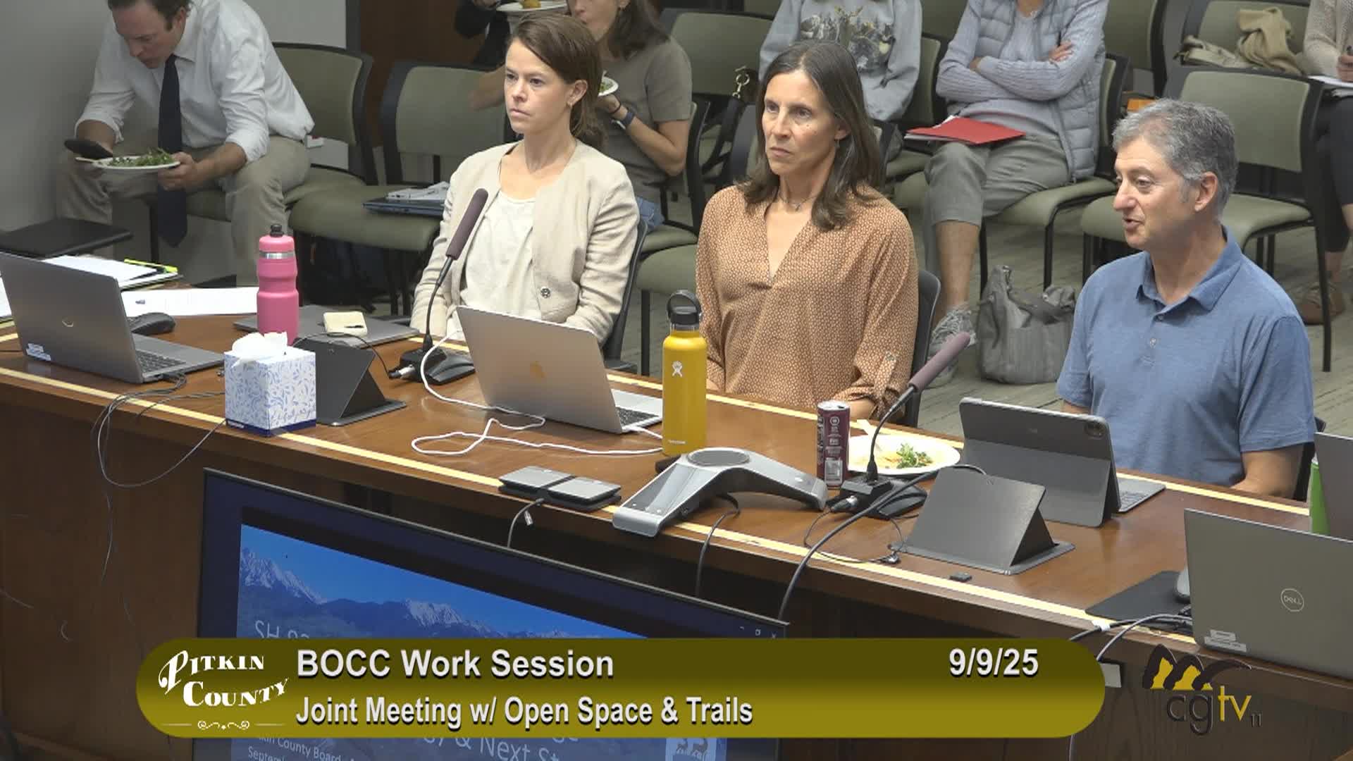 Pitkin County BoCC Work Session 9/9/25