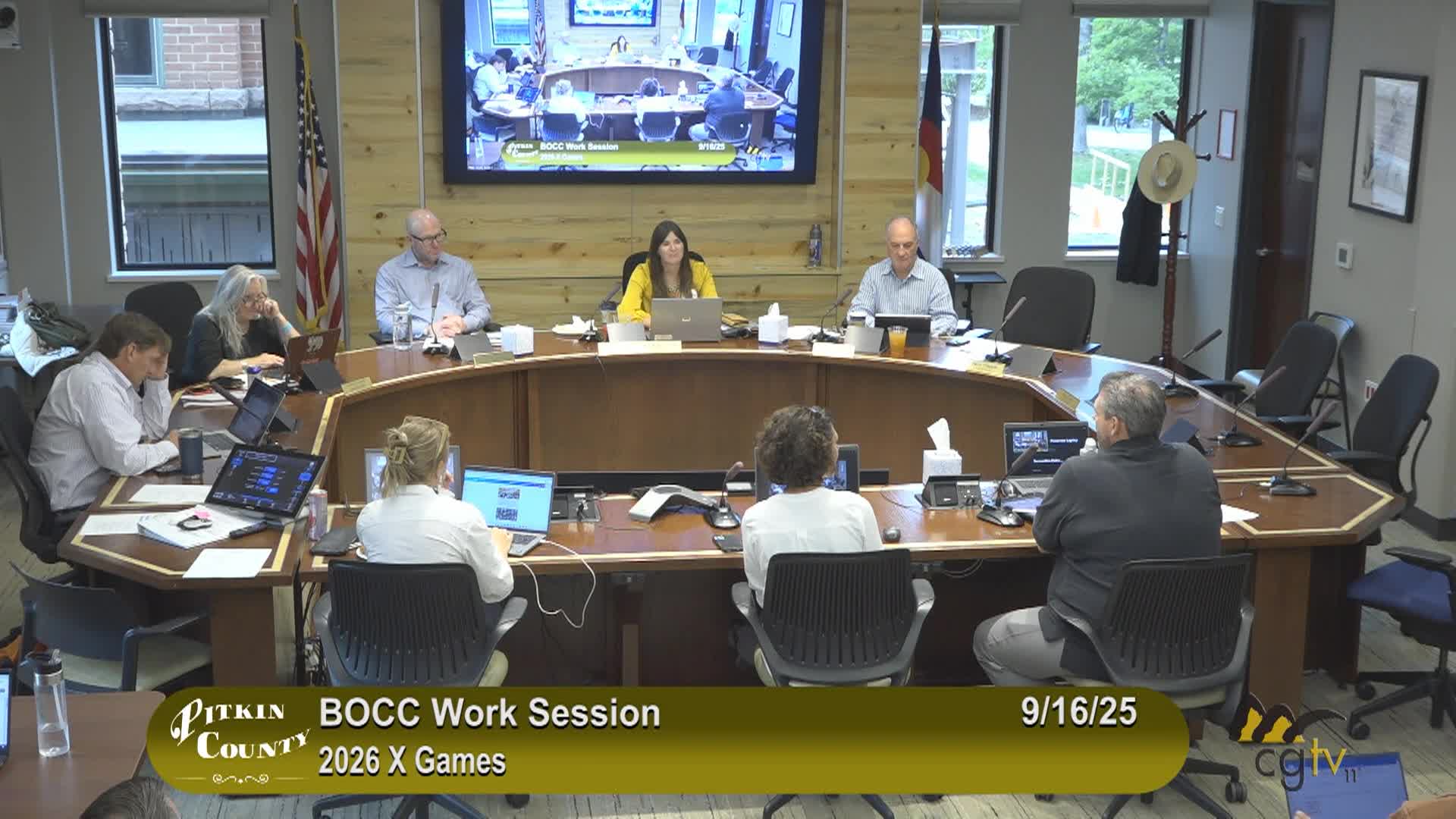Pitkin County BoCC Work Session 9/16/25