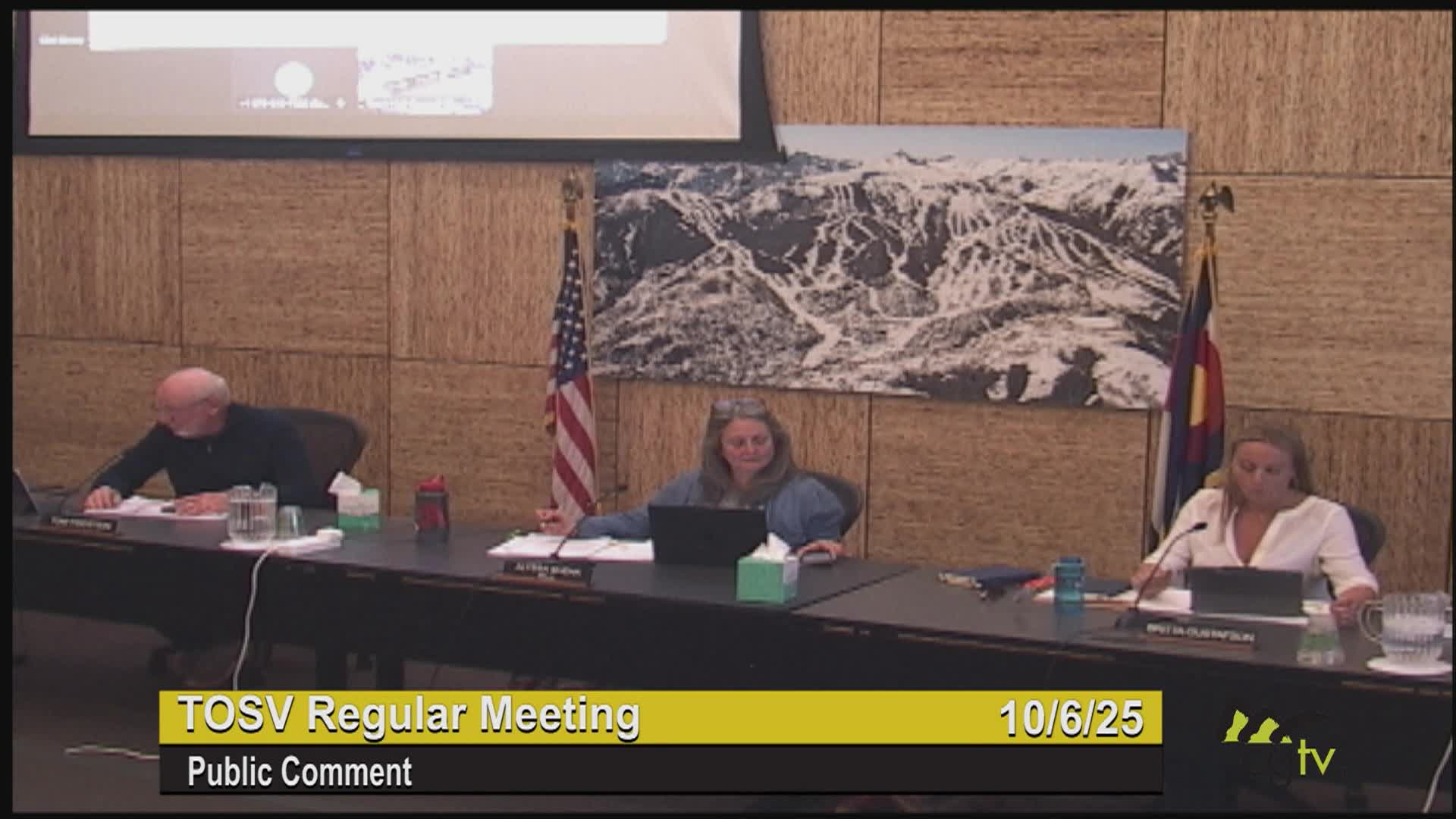 Town of Snowmass Village Regular Meeting 10/6/25