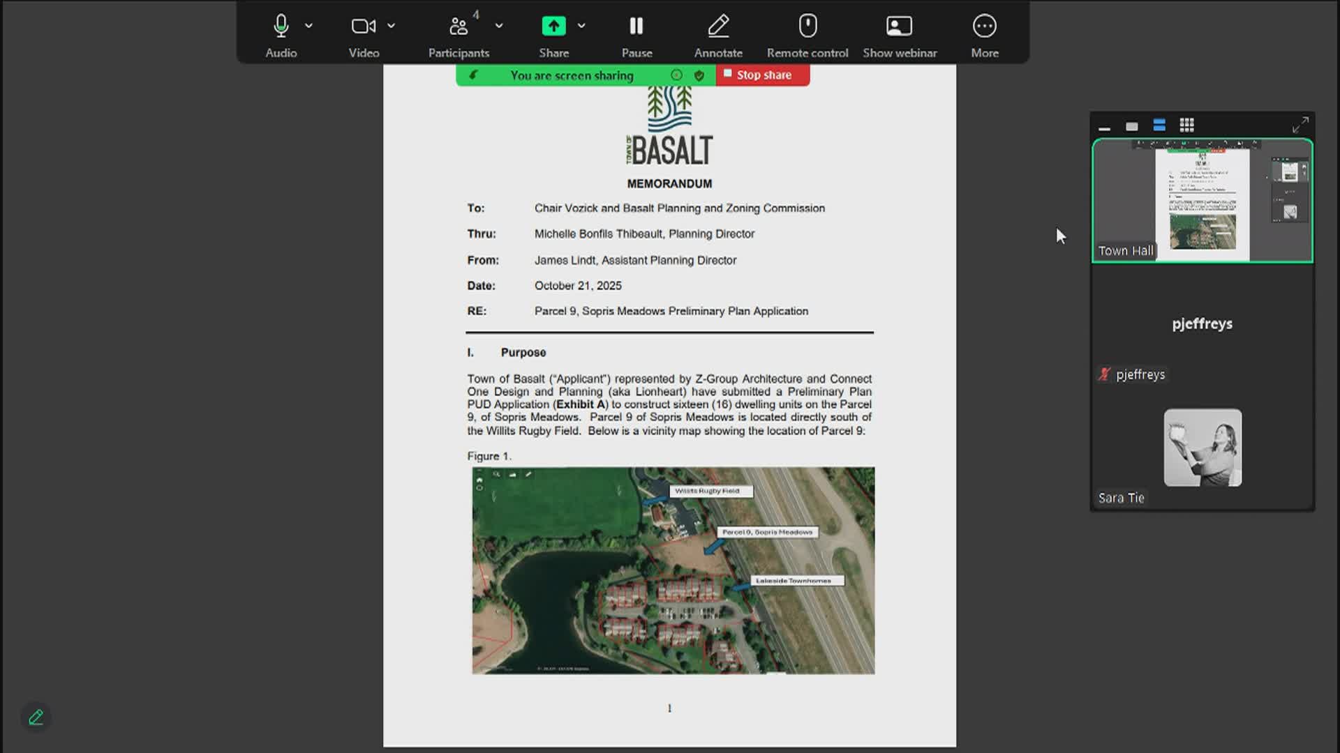 Basalt P&Z (Planning & Zoning) Commission Meeting 10/21/25