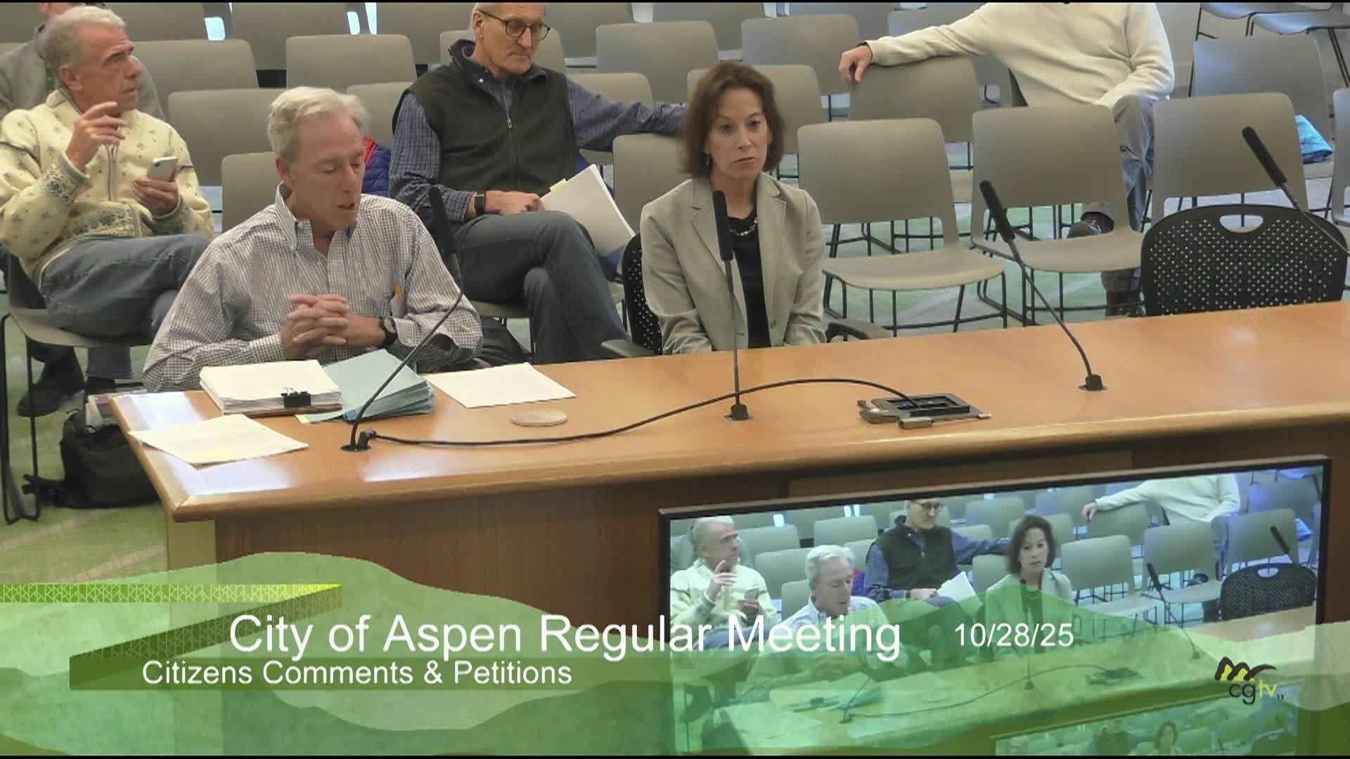 Aspen City Council Regular Meeting 10/28/25