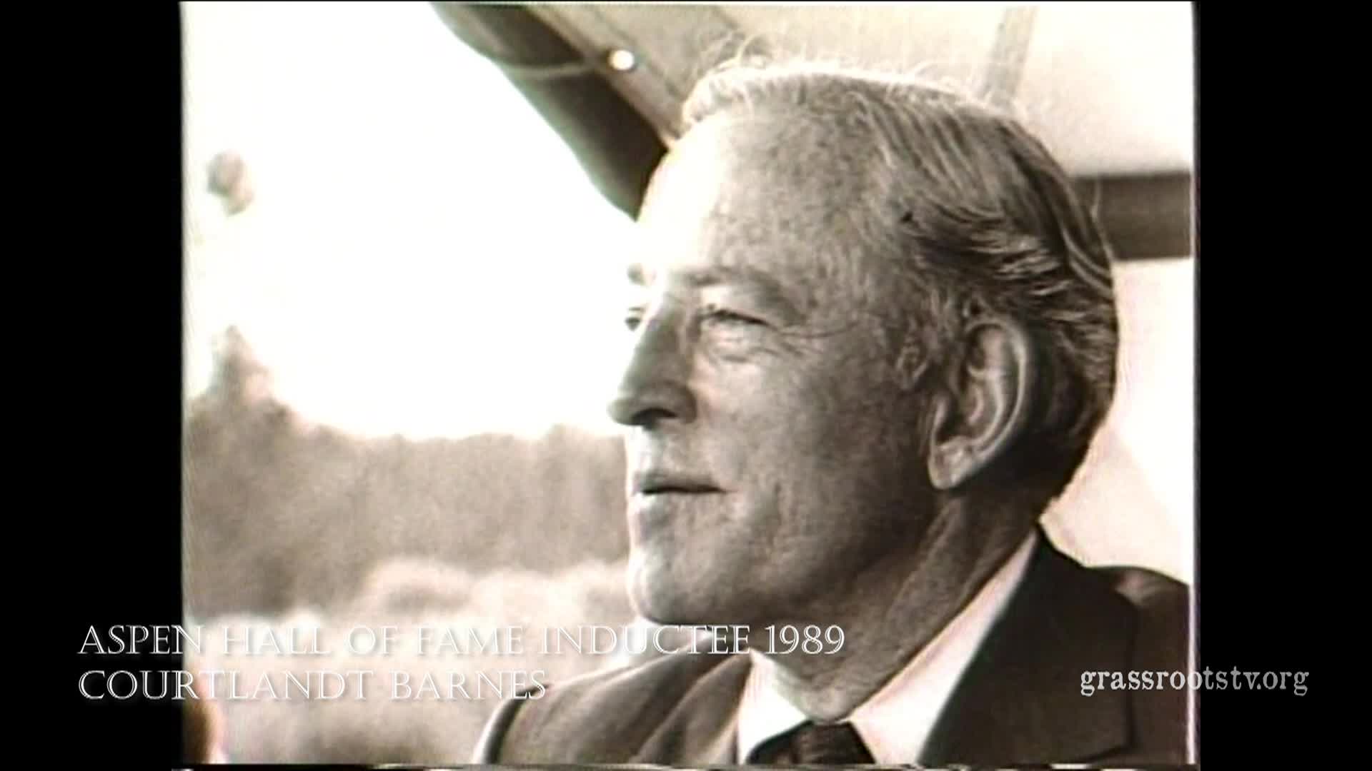 Aspen Hall of Fame 1989: Courtlandt Barnes