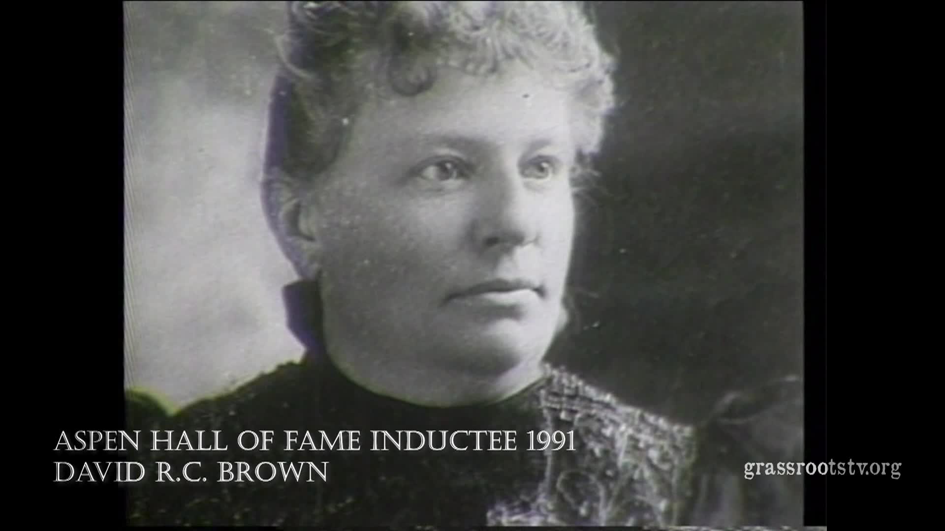 Aspen Hall of Fame Inductee 1991: David R.C. Brown