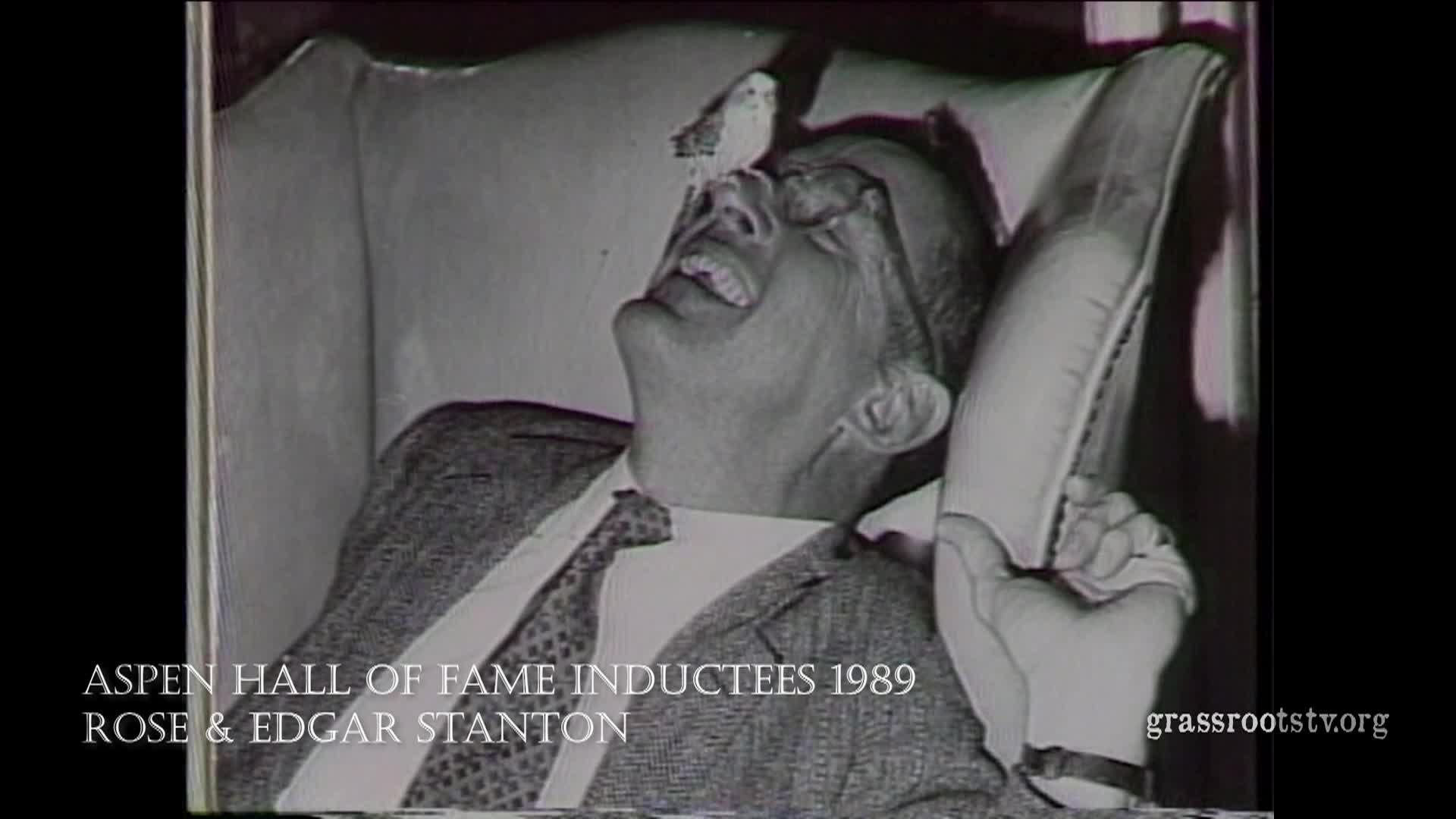 Aspen Hall of Fame Inductees 1990: Rose & Edgar Stanton