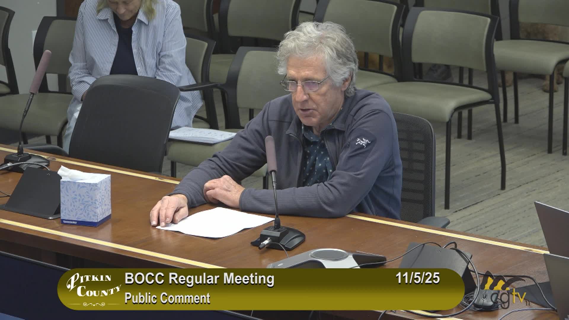 Pitkin County BoCC Work Session 11/5/25