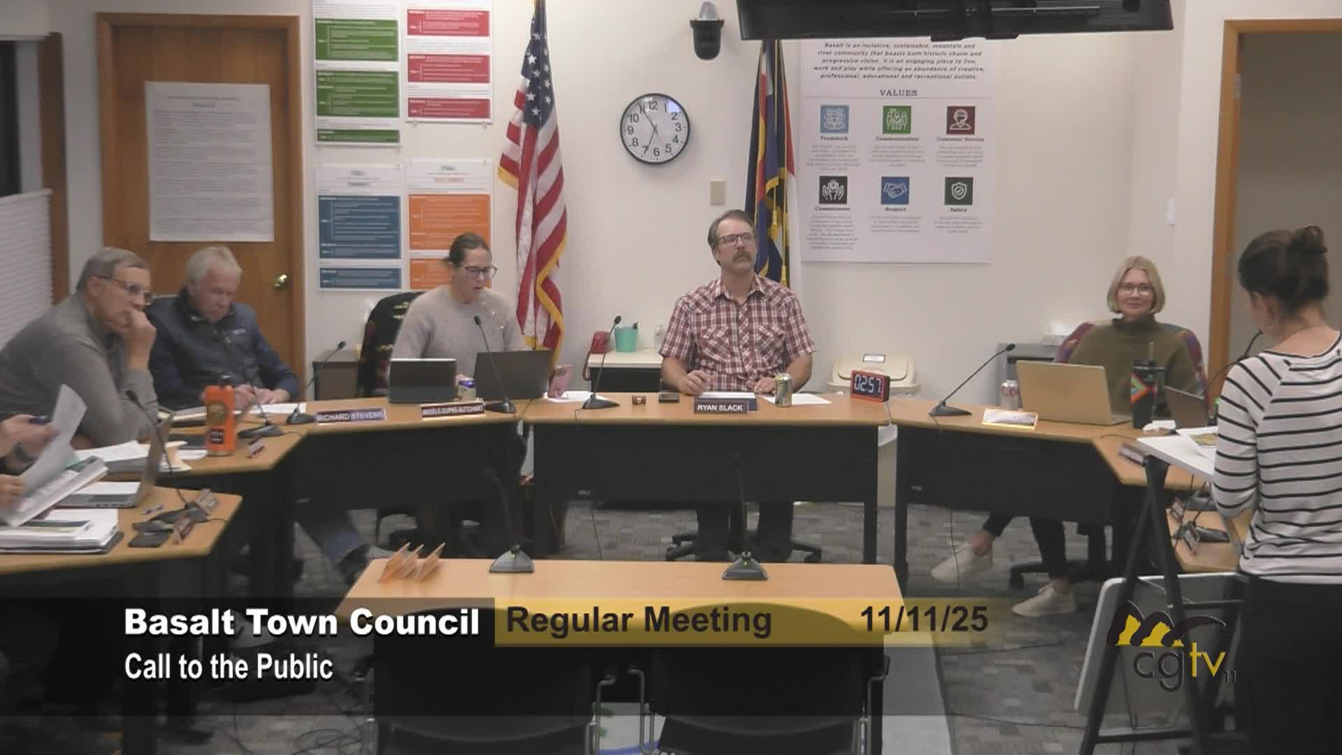 Basalt Town Council Regular Meeting 11/11/25