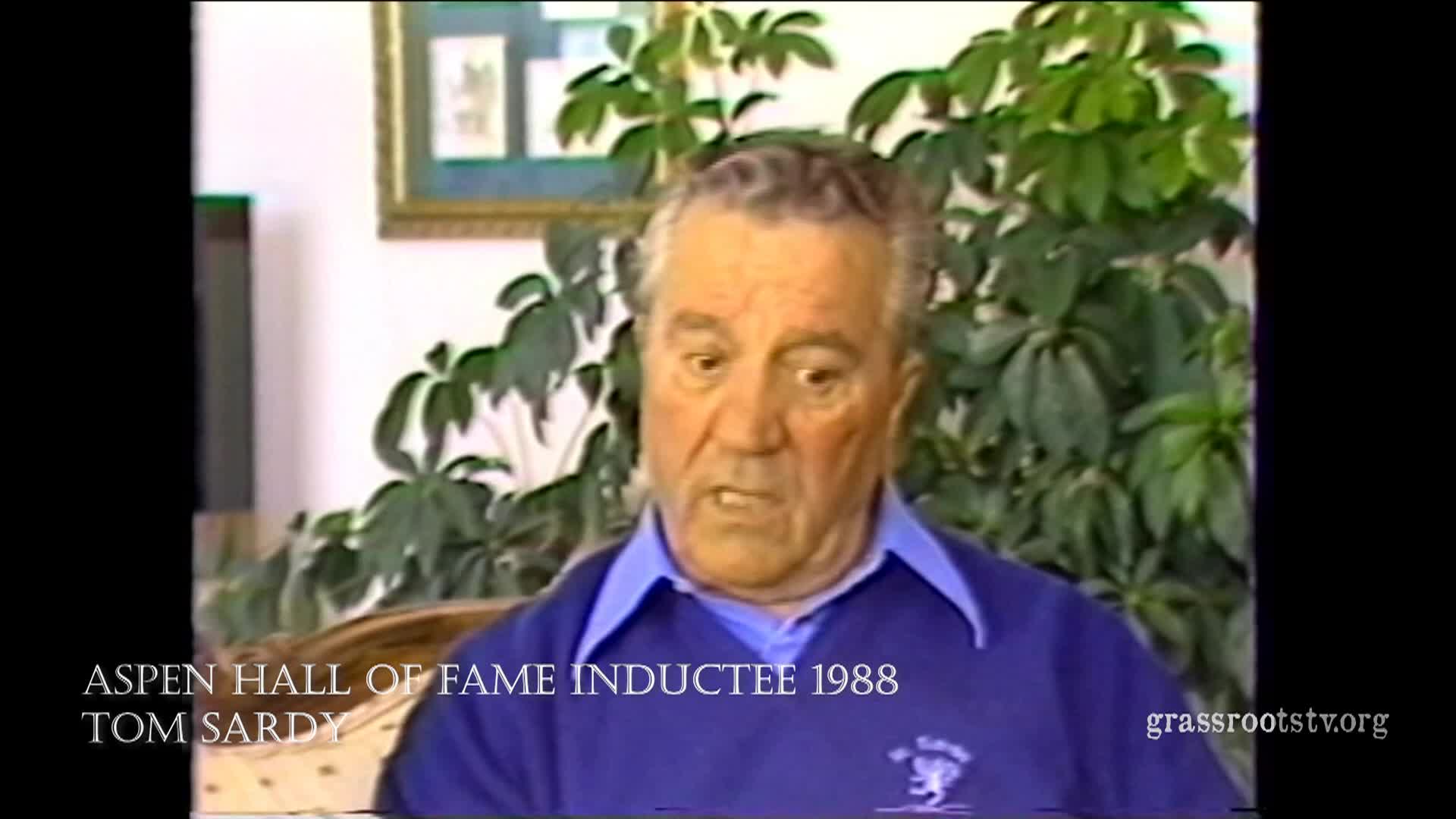 Aspen Hall of Fame 1988 inductee: Tom Sardy