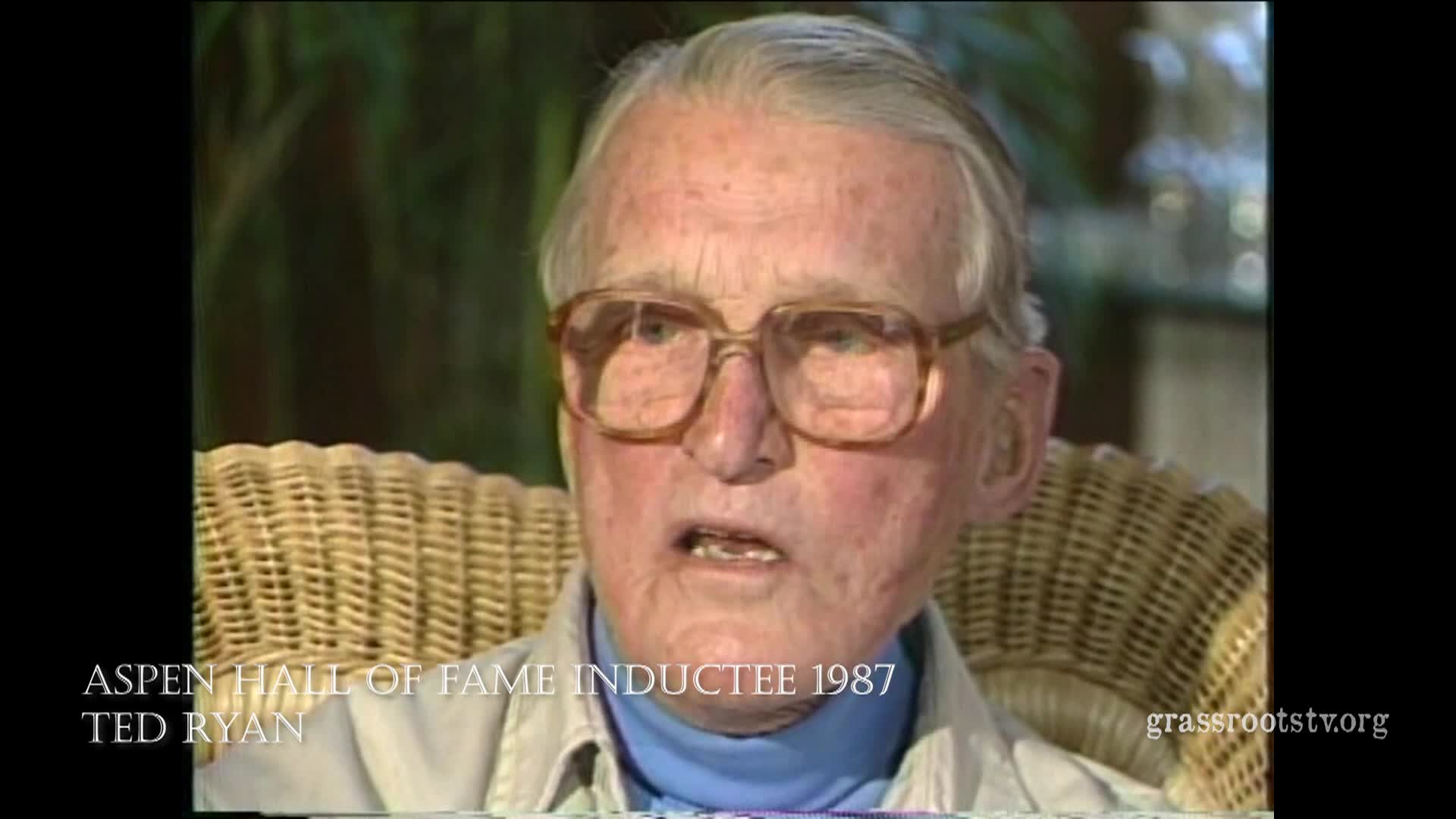 Aspen Hall of Fame 1987 inductee: Ted Ryan