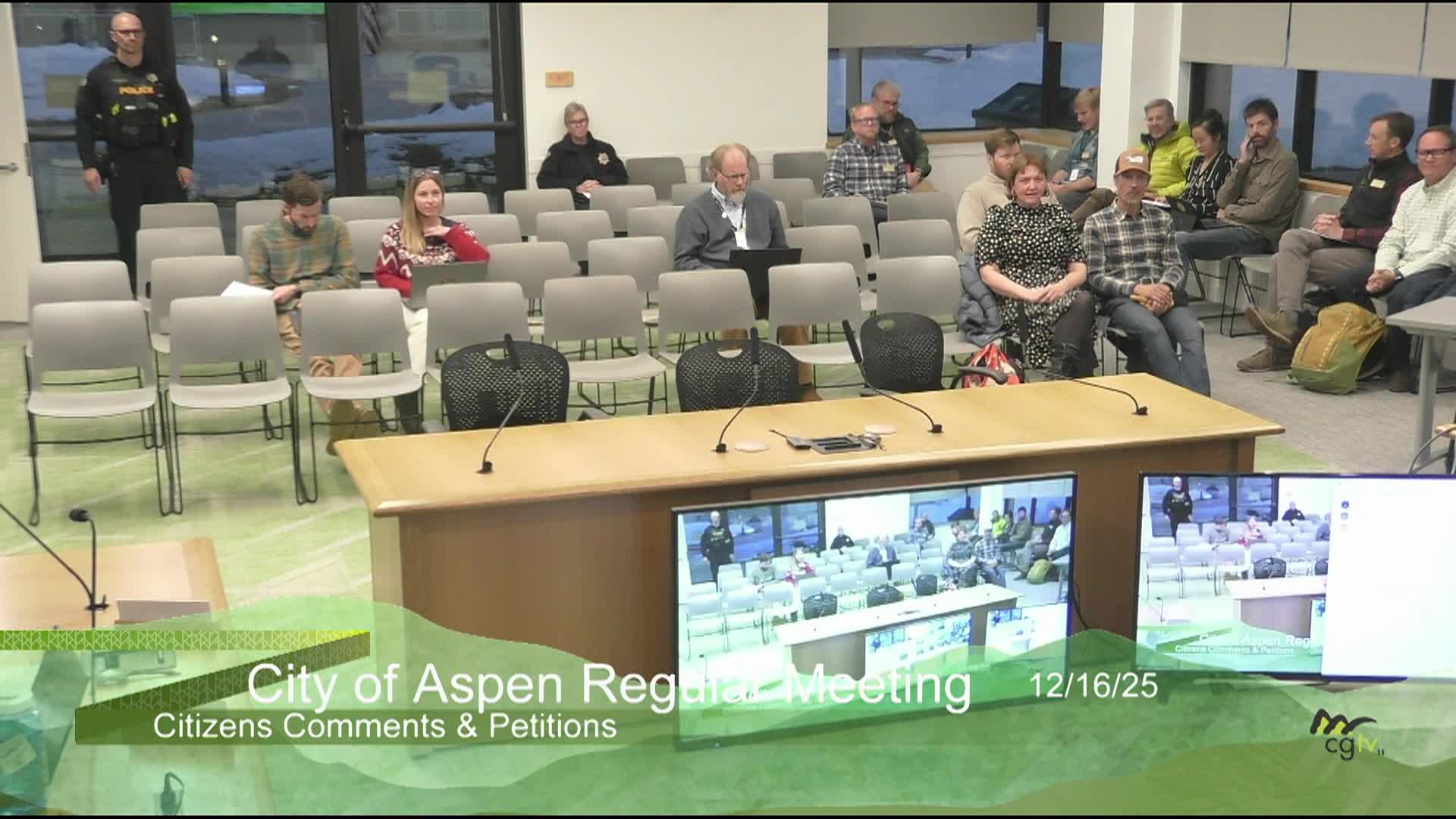 Aspen City Council Regular Meeting 12/16/25