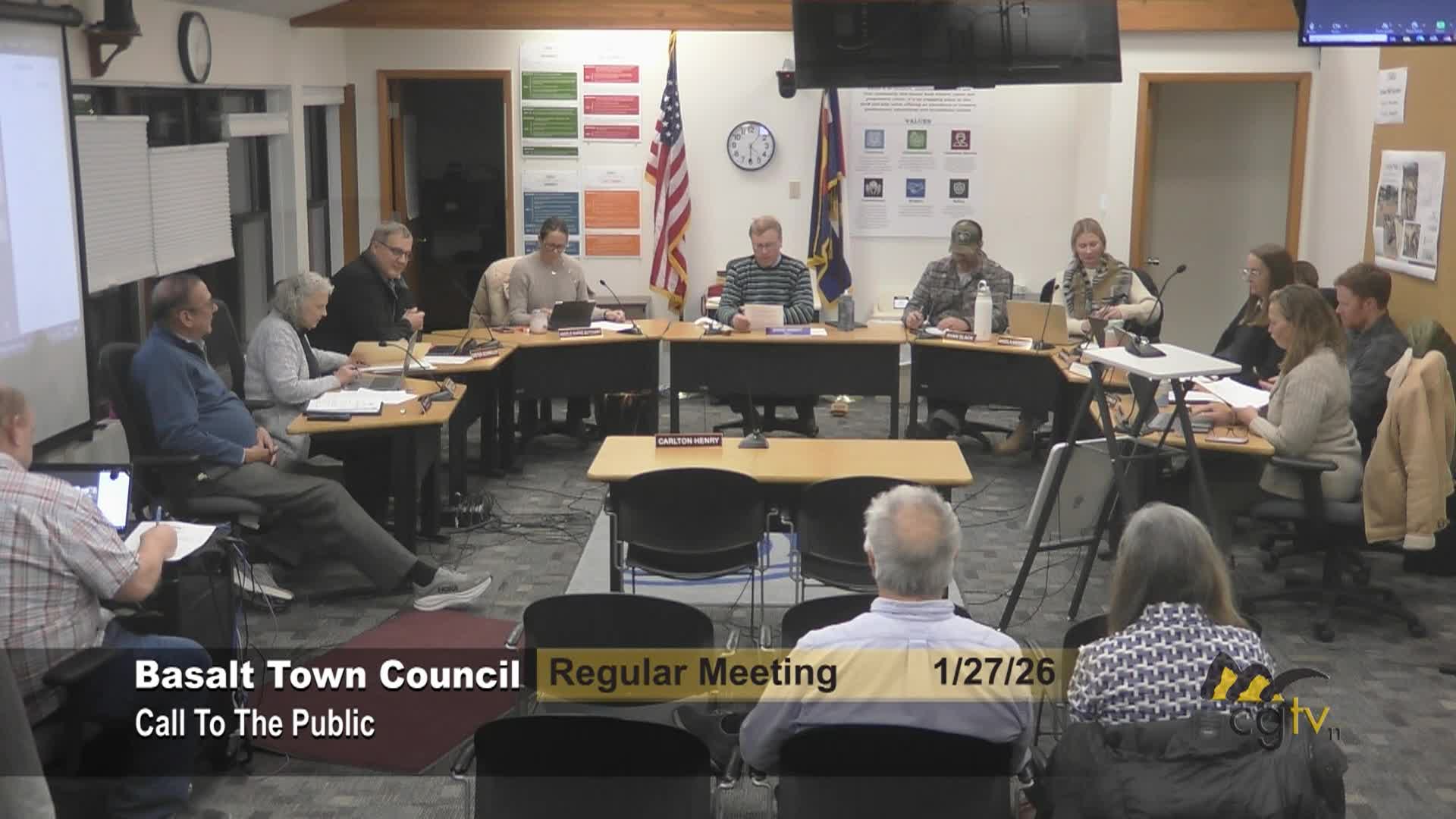 Thumbnail image for Basalt Town Council Regular Meeting 1/27/26