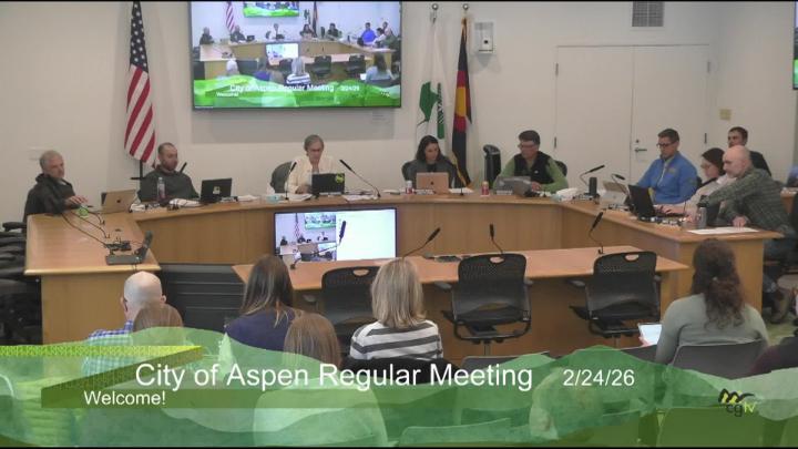 Thumbnail image for Aspen City Council Regular Meeting 2/24/26