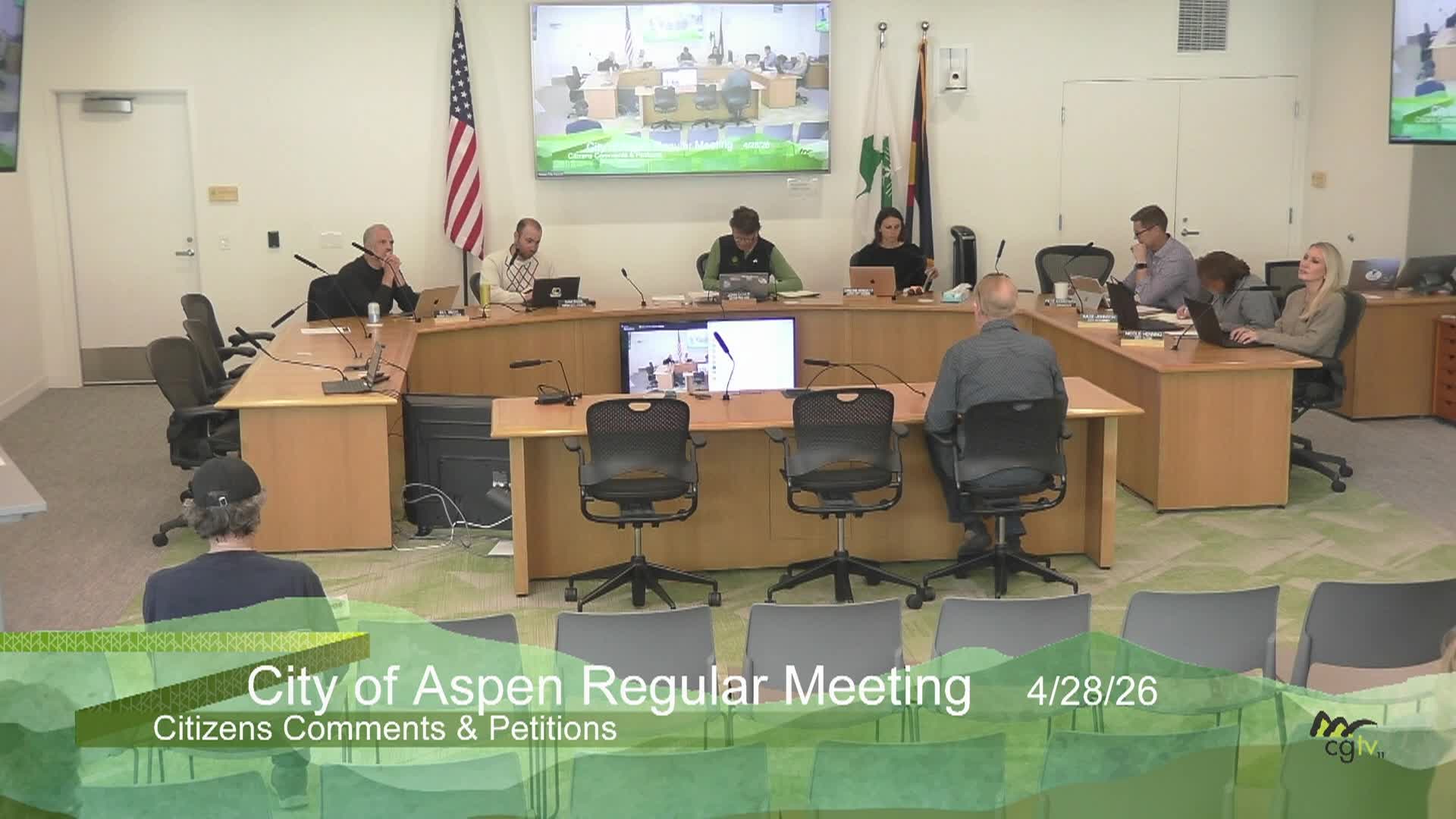 Thumbnail image for Aspen City Council Regular Meeting 4/28/26
