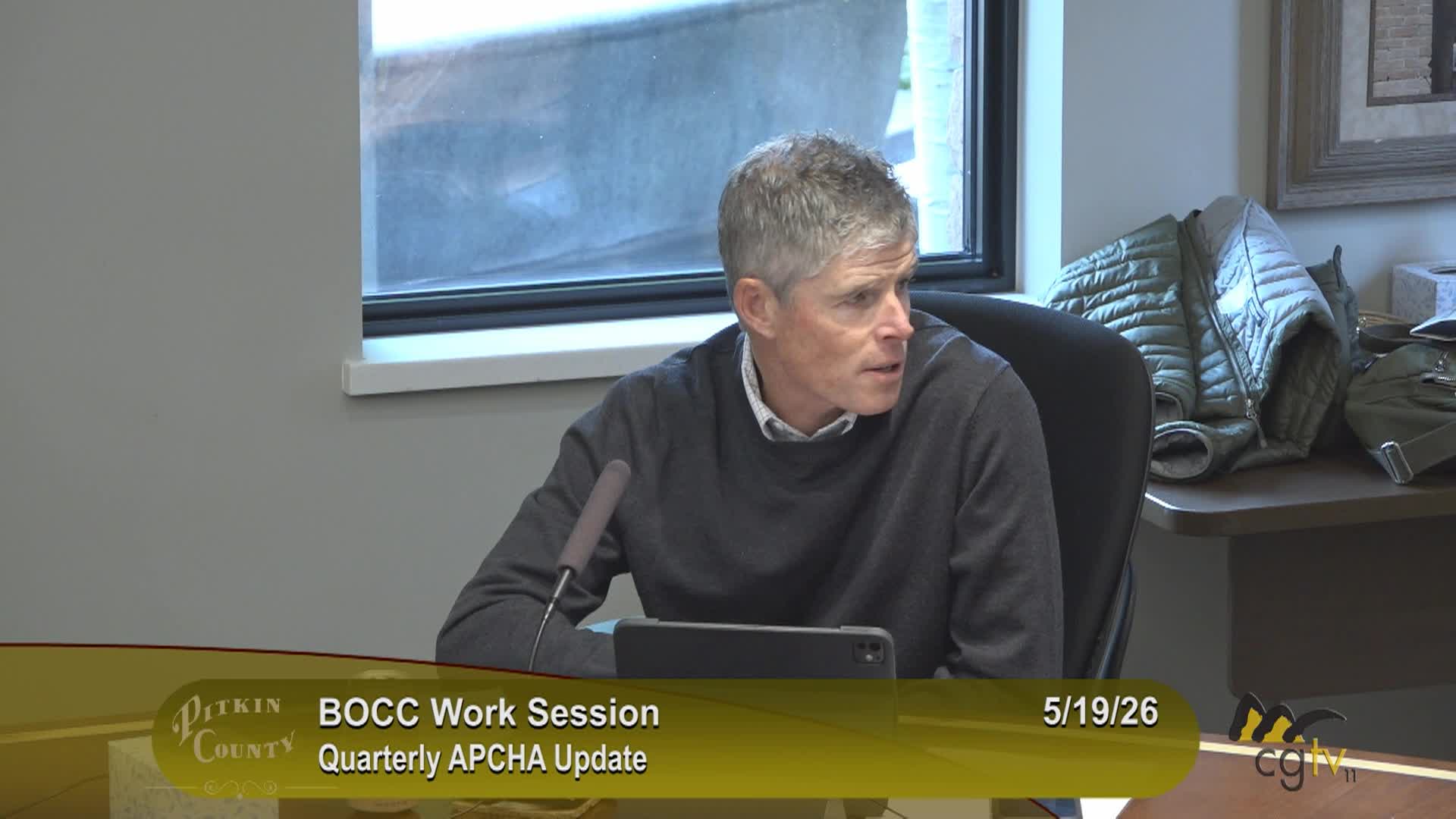 Thumbnail image for Pitkin County BoCC Work Session 5/19/26