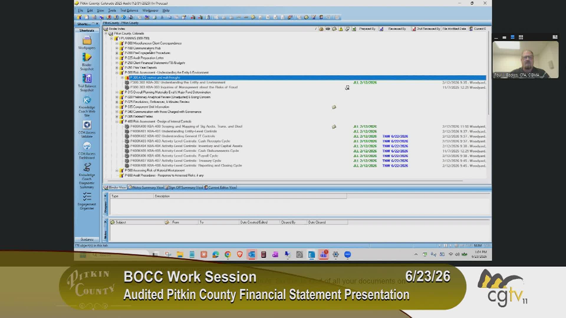 Thumbnail image for Pitkin County BoCC Work Session 6/23/26