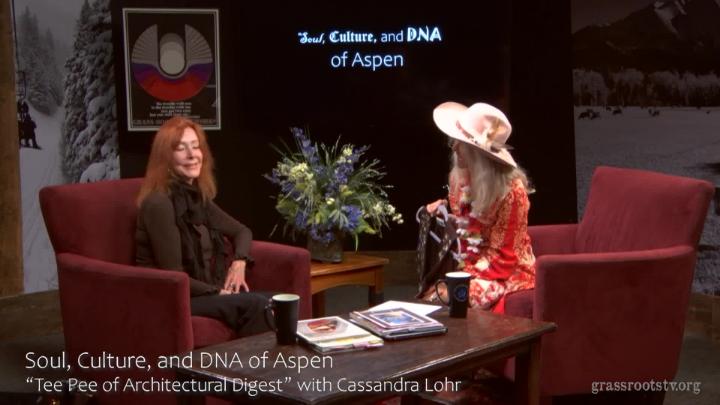 Thumbnail image for Soul, Culture, and DNA of Aspen: "Tee Pee of Architectural Digest" with Cassandra Lohr