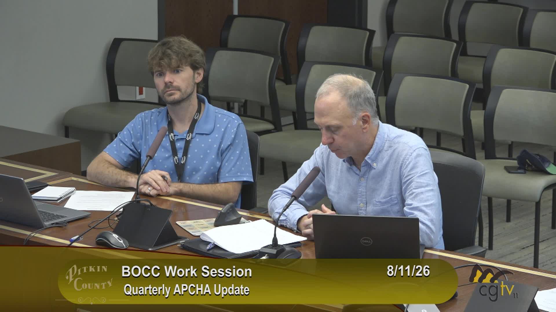 Thumbnail image for Pitkin County BoCC Work Session 8/11/26