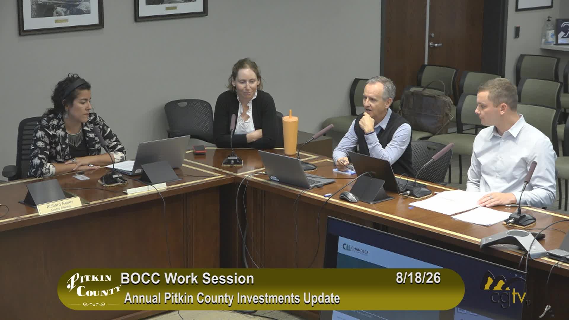 Thumbnail image for Pitkin County BoCC Work Session 8/18/26