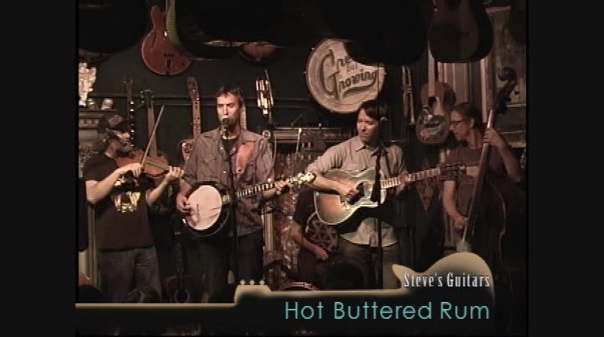 Thumbnail image for Steve's Guitars presents: "Live on Location featuring Hot Buttered Rum" Season 1, Episode 1