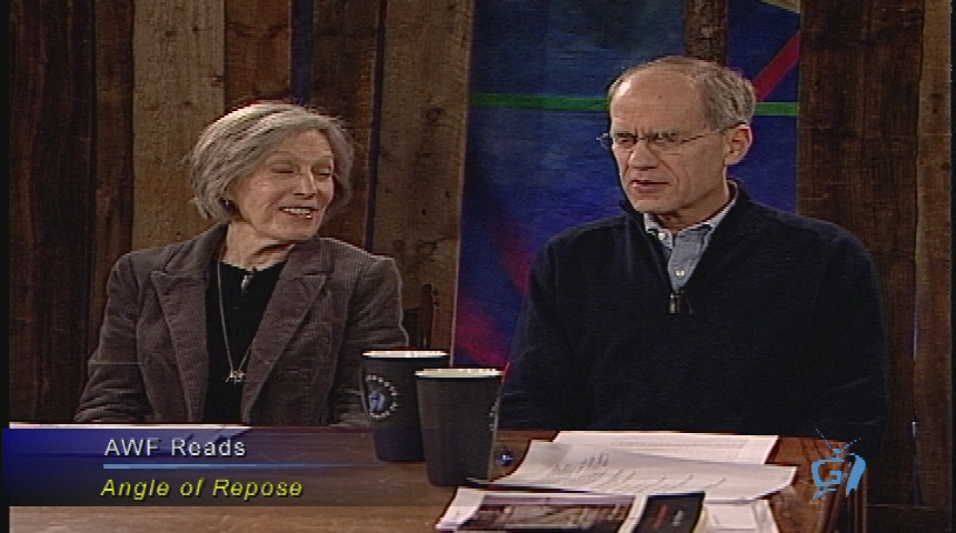 Thumbnail image for AWF Reads - 'Angle of Repose' with Chris Bryan, Christine Benedetti, Jane Click, and John Bennett