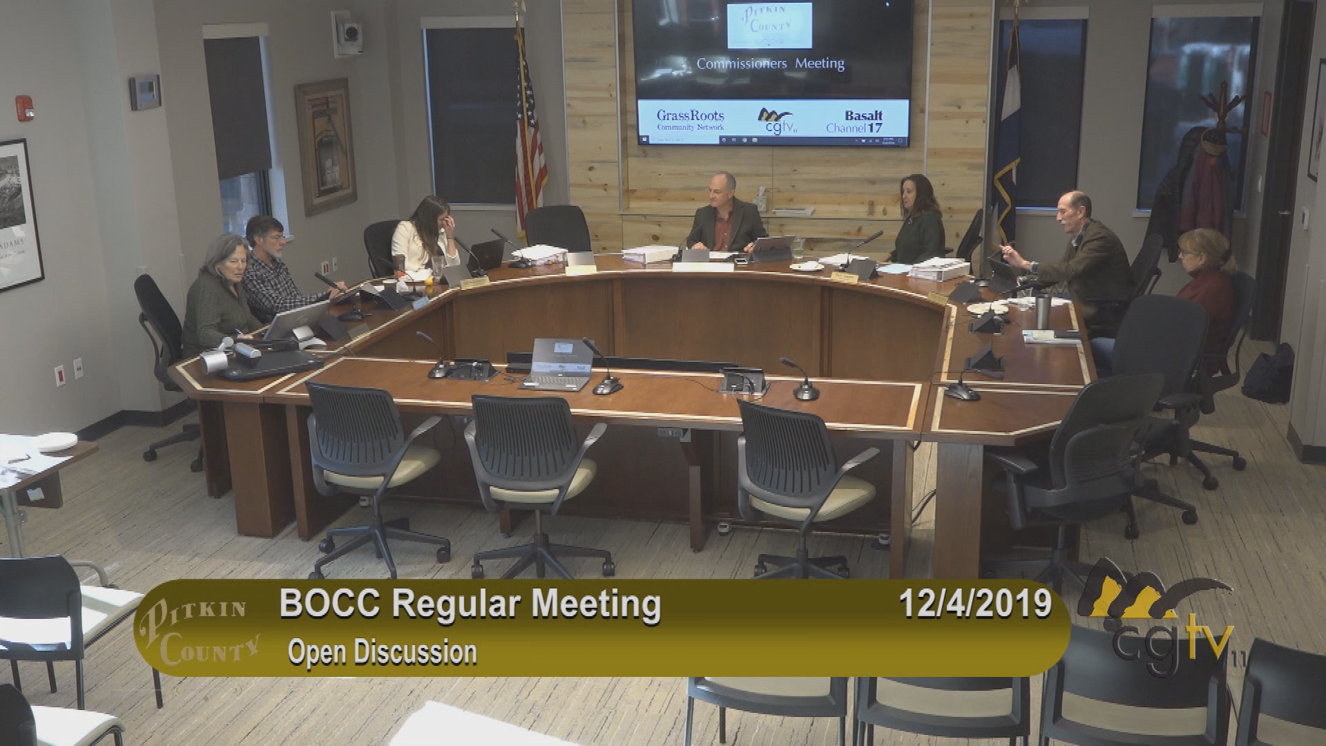 Thumbnail image for BOCC Pitkin County Regular Meeting 12/4/19