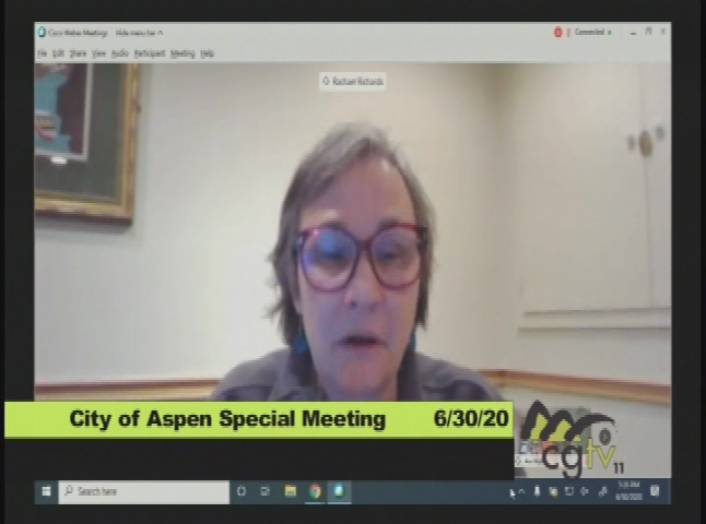 Thumbnail image for Aspen City Special Meeting 6/30/20