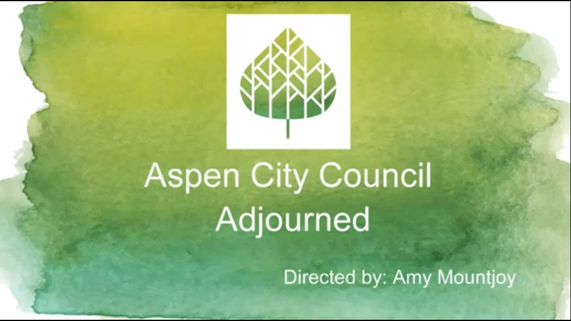 Thumbnail image for Aspen City Council Regular Meeting 8/22/23