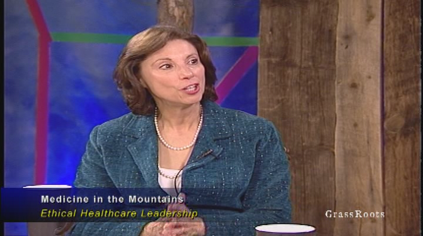 Thumbnail image for Medicine in the Mountains - "Ethical Healthcare Leadership" with Angela Rossetti, M.B.A. and Host Ginny Dyche