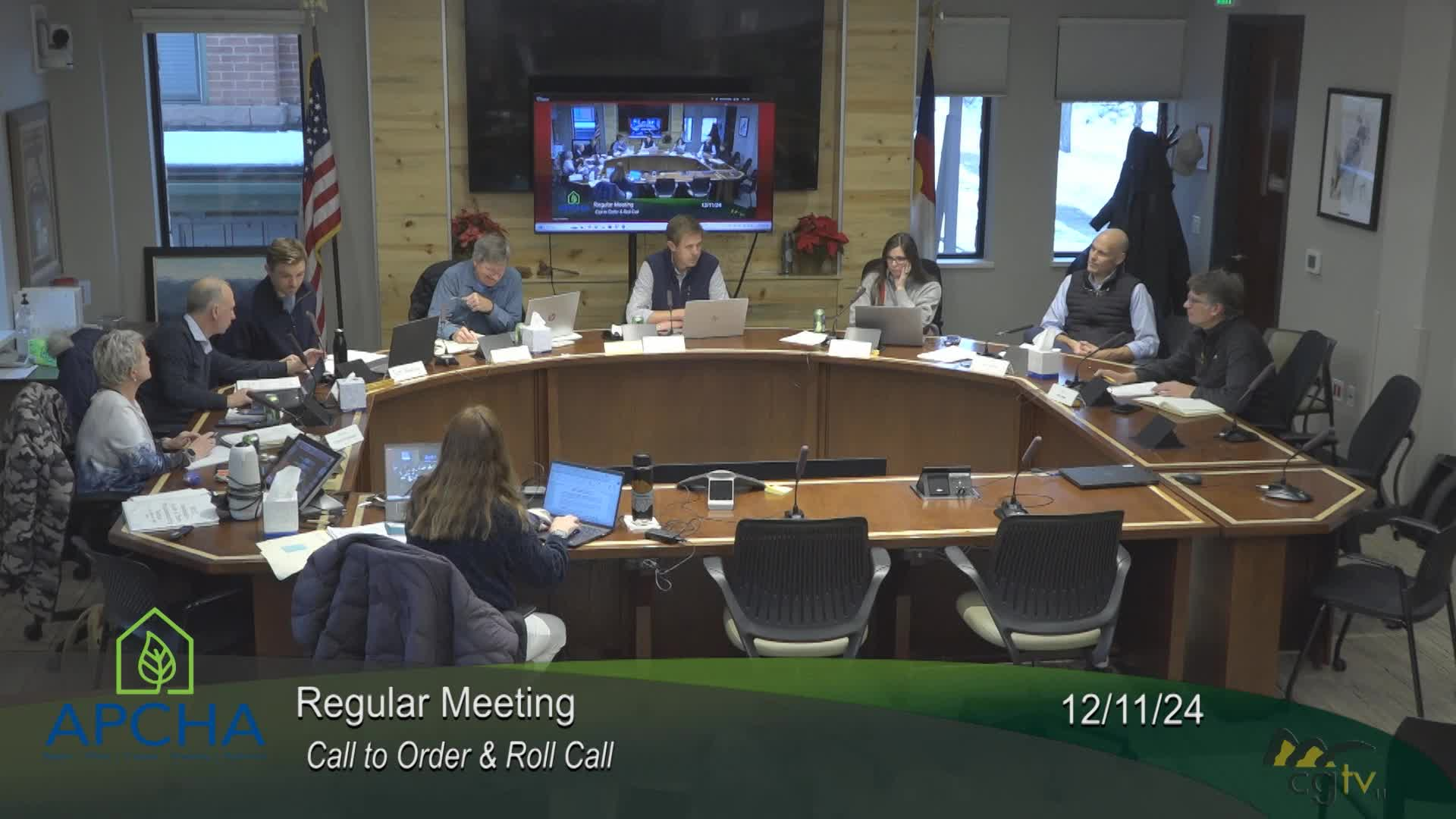 Thumbnail image for Aspen Pitkin County Housing Authority: A.P.C.H.A. Regular Meeting 12/11/24