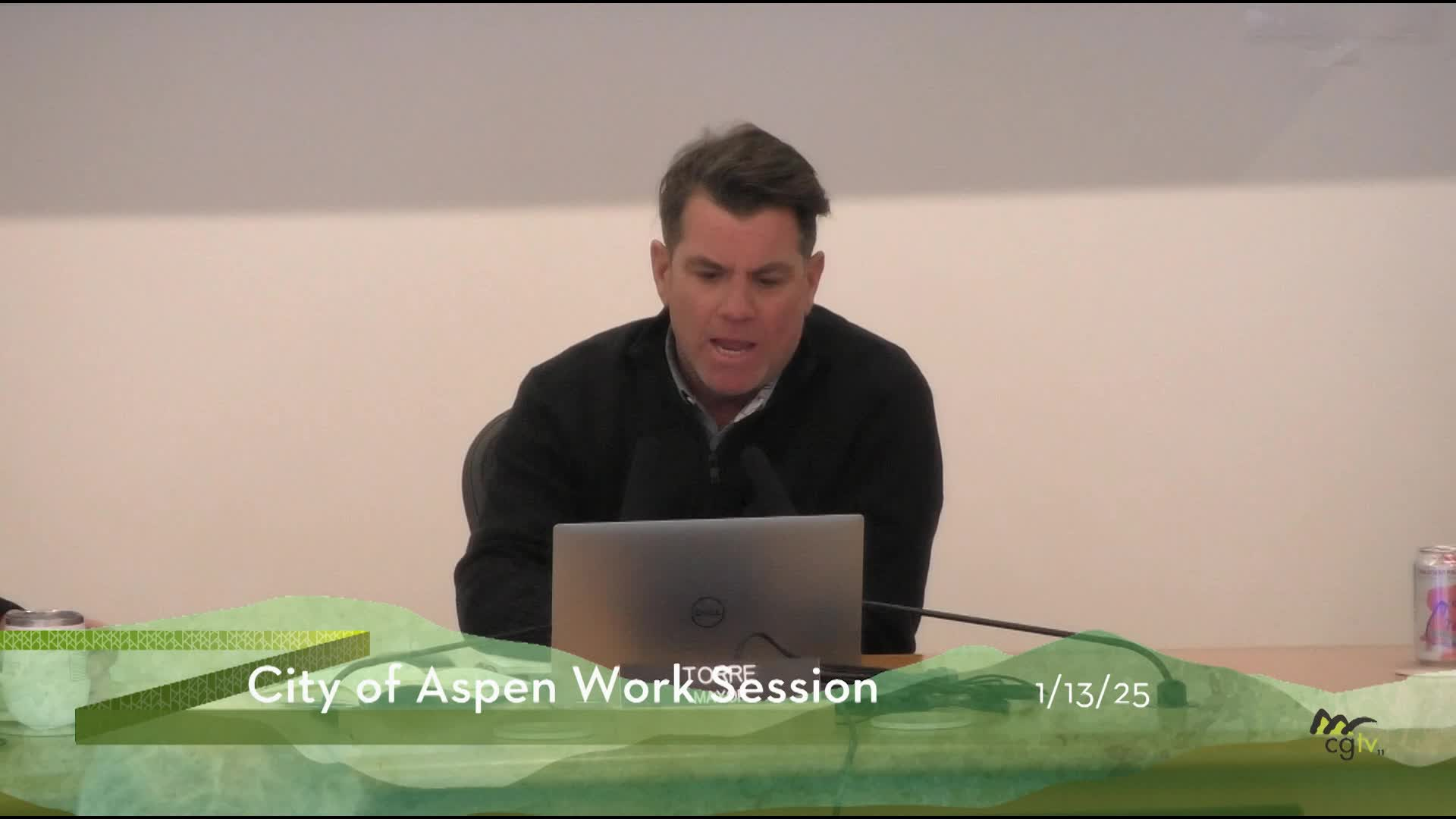 Thumbnail image for Aspen City Council Work Session 1/13/25