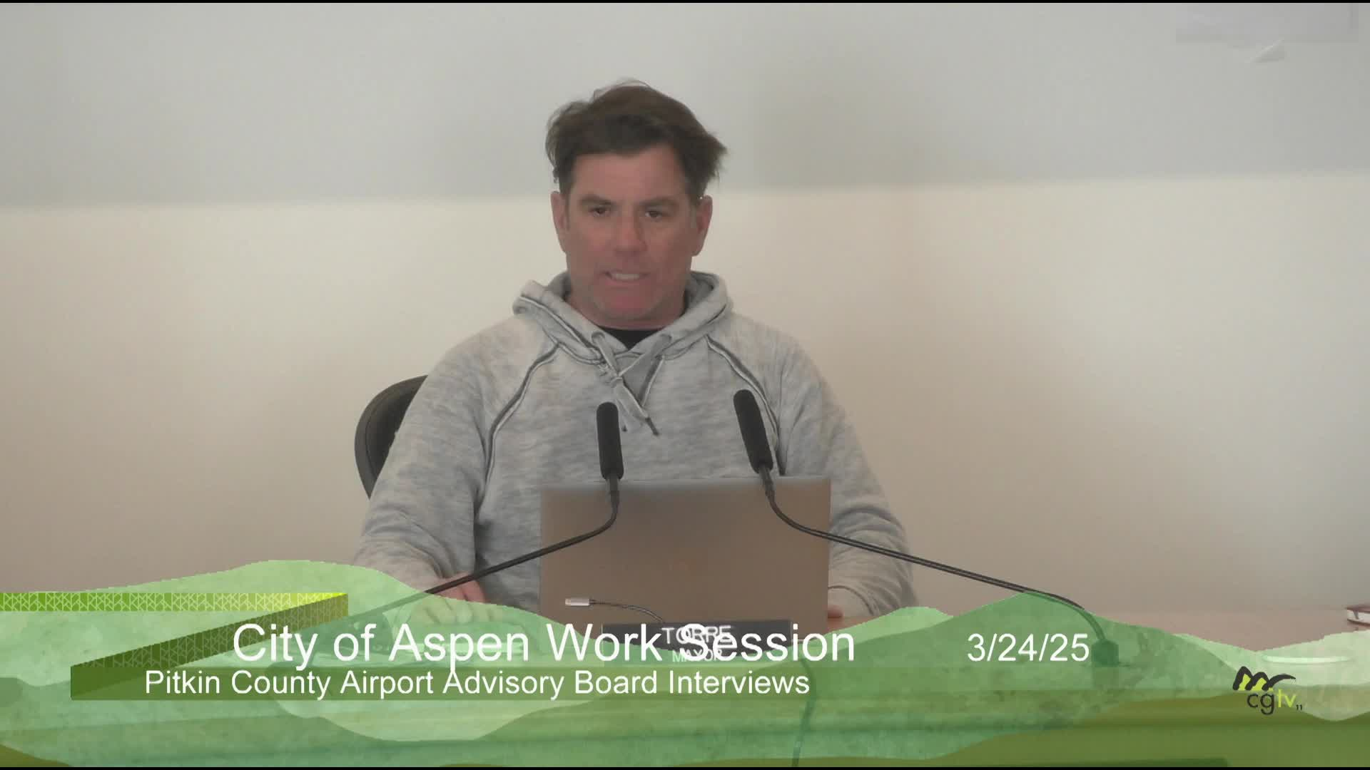 Thumbnail image for Aspen City Council Work Session 3/24/25